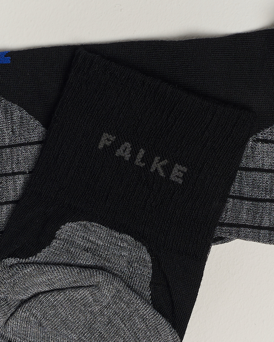 Homme | Socquettes | Falke Sport | Falke TK5 Wander Cool Short Trekking Socks Black