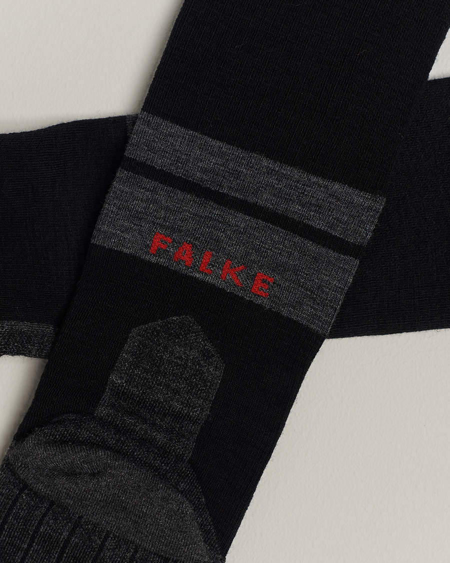 Homme | Chaussettes Hautes | Falke Sport | Falke TK Compression Socks Black