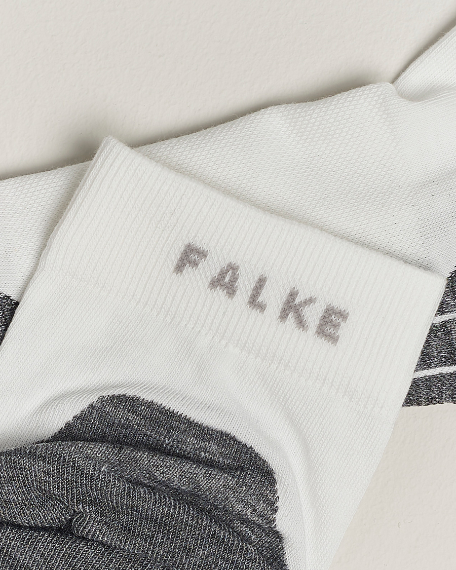 Homme |  | Falke Sport | Falke RU4 Endurance Short Running Socks White Mix