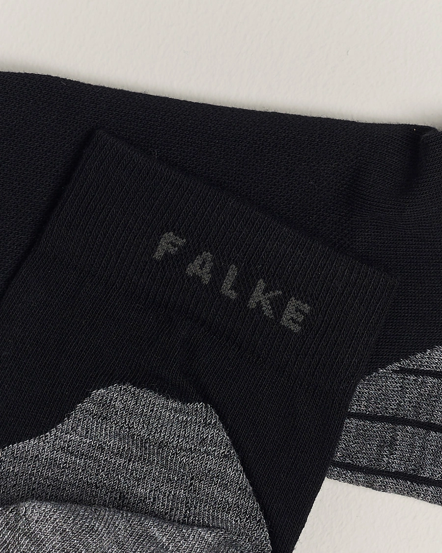 Homme |  | Falke Sport | Falke RU4 Endurance Short Running Socks Black Mix