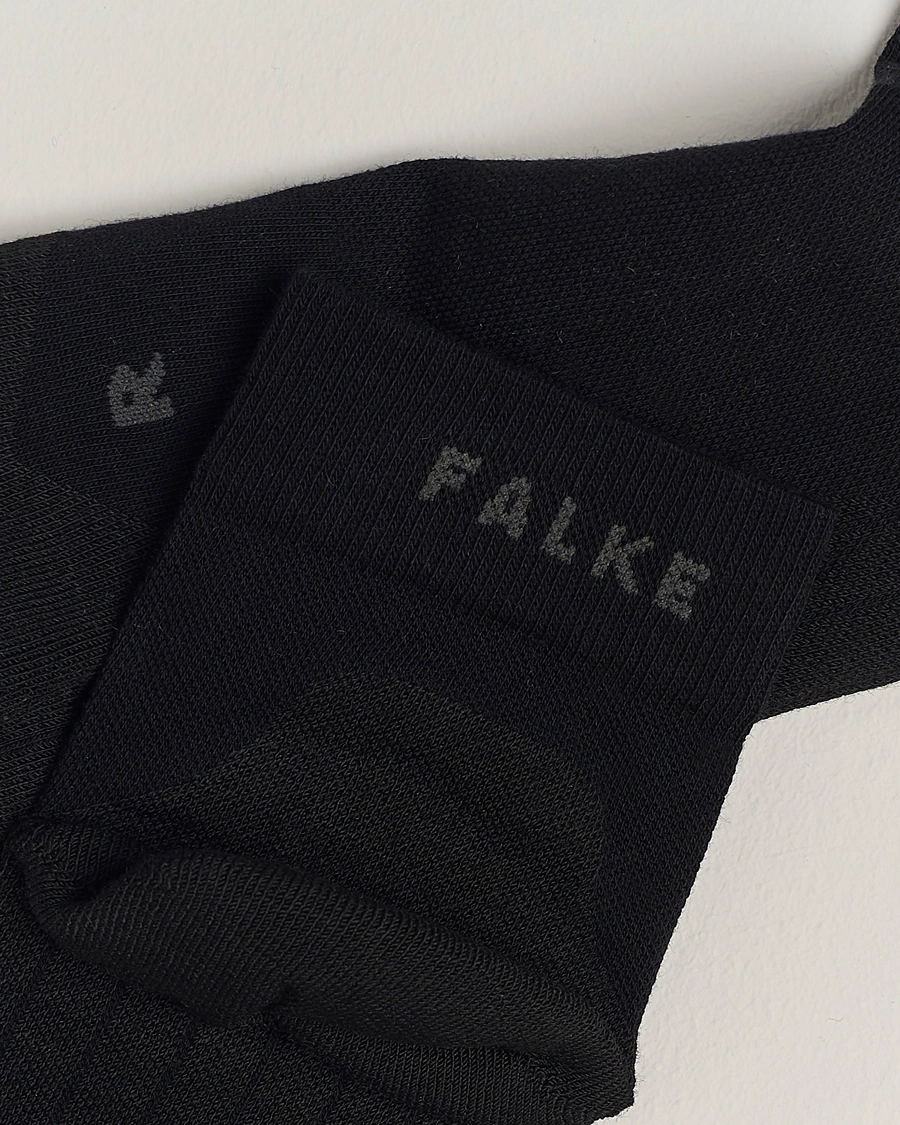 Homme | Socquettes | Falke Sport | Falke GO2 Short Golf Socks Black