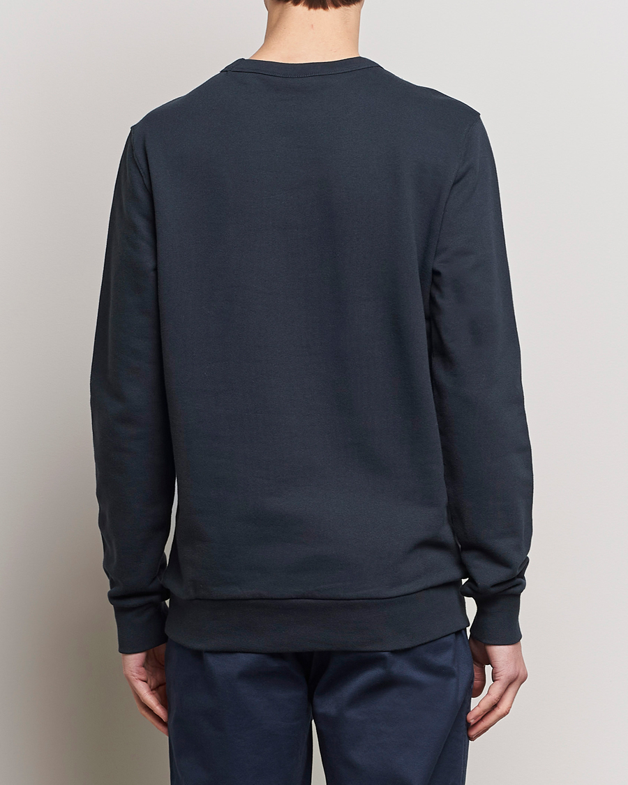Homme | Pulls Et Tricots | KnowledgeCotton Apparel | Erik Badge Sweatshirt Total Eclipse