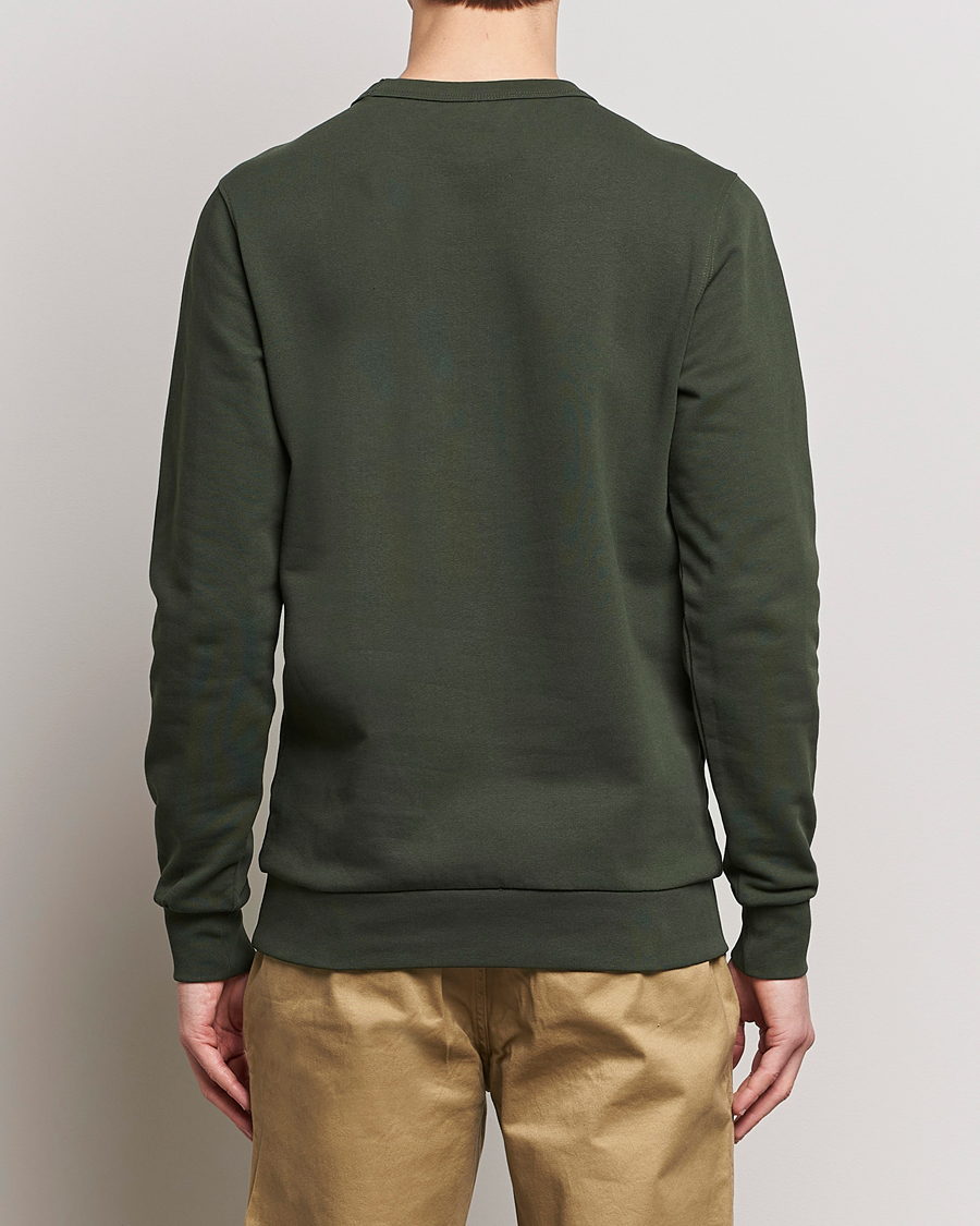 Homme | Pulls Et Tricots | KnowledgeCotton Apparel | Erik Badge Sweatshirt Forest Night