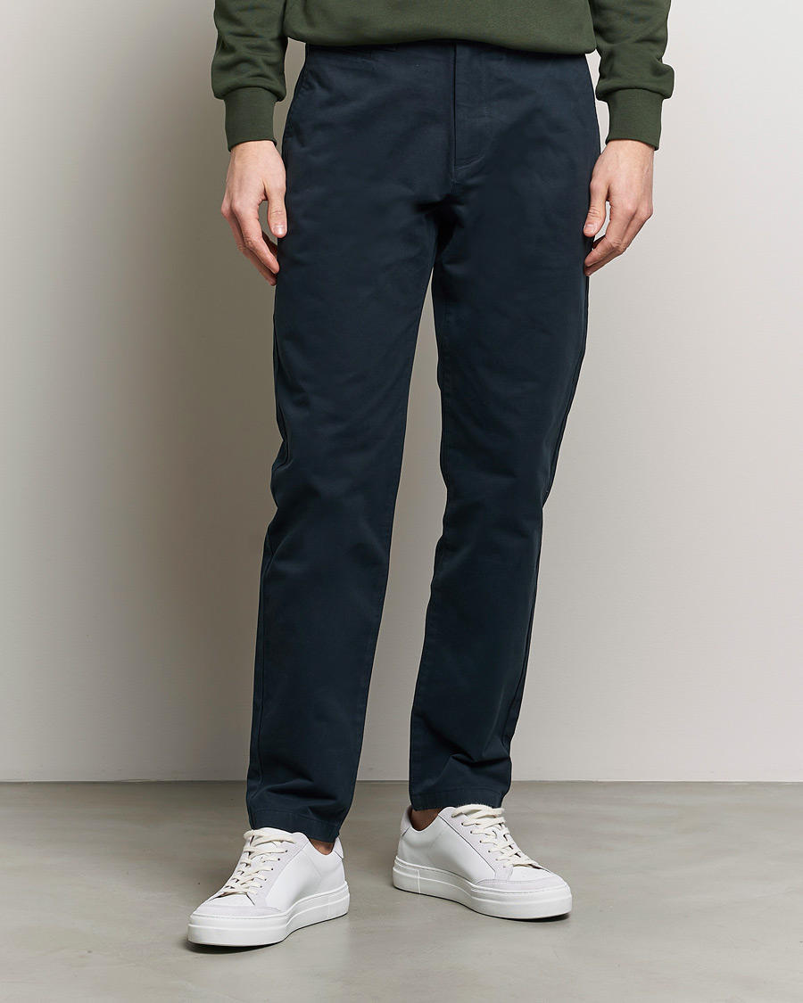Homme |  | KnowledgeCotton Apparel | Chuck Regular Cotton Twill Chino Total Eclipse