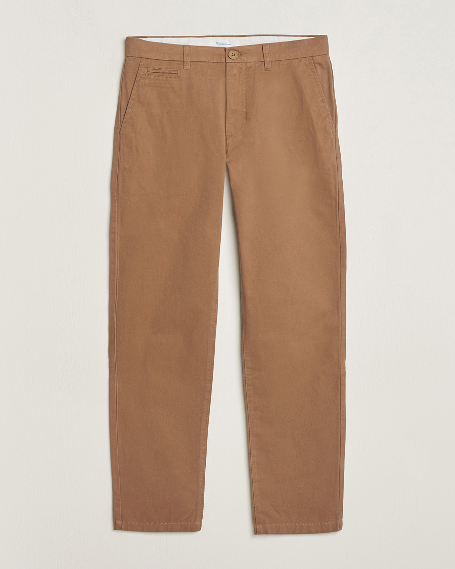 Homme | Pantalons | KnowledgeCotton Apparel | Chuck Regular Cotton Twill Chino Tuffet