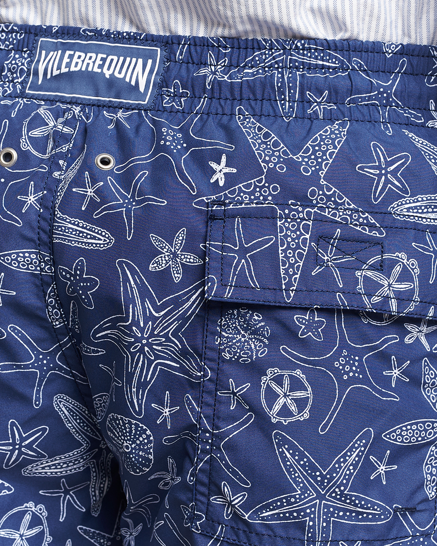 Homme | Maillots De Bain | Vilebrequin | Moorea Starlettes Swim Shorts Encre