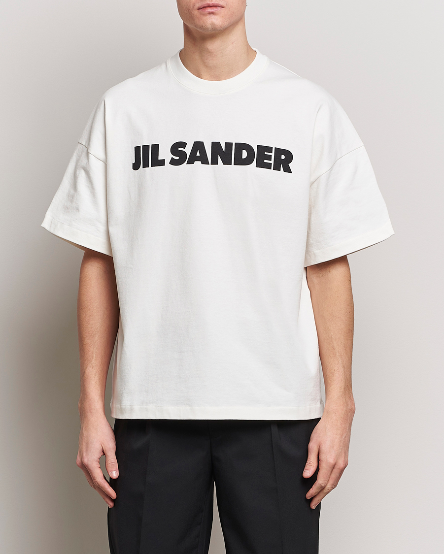 Homme | Vêtements | Jil Sander | Round Collar Logo T-Shirt White