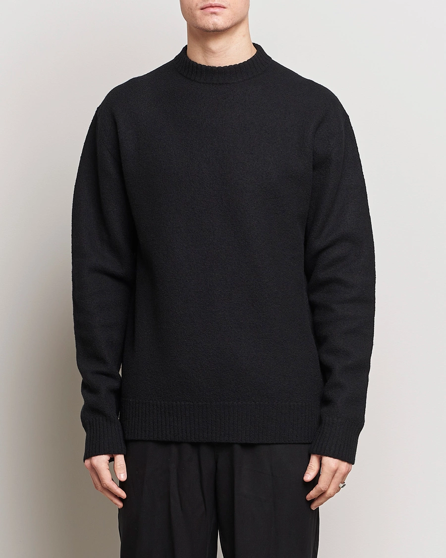 Men |  | Jil Sander | Lightweight Merino Wool Sweater Black