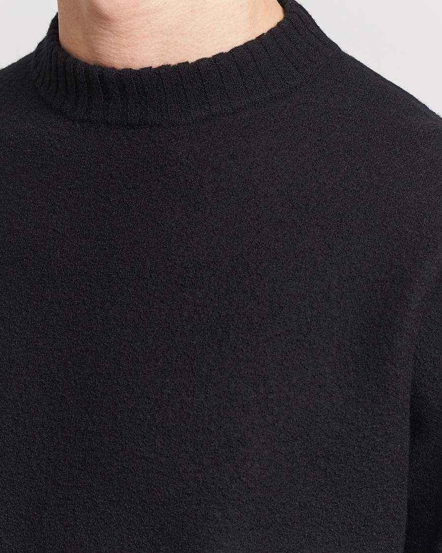Homme | Pulls Et Tricots | Jil Sander | Lightweight Merino Wool Sweater Black