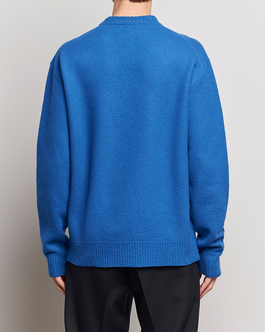 Homme | Pulls Et Tricots | Jil Sander | Lightweight Merino Wool Sweater Space Blue