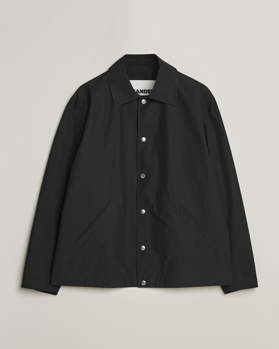Homme | Manteaux Et Vestes | Jil Sander | Back Printed Coach Jacket Black
