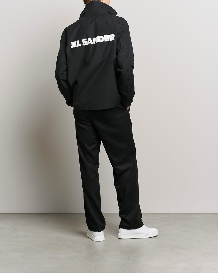 Homme | Manteaux Et Vestes | Jil Sander | Back Printed Coach Jacket Black
