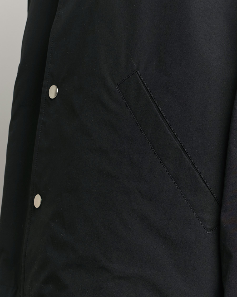Homme | Manteaux Et Vestes | Jil Sander | Back Printed Coach Jacket Black