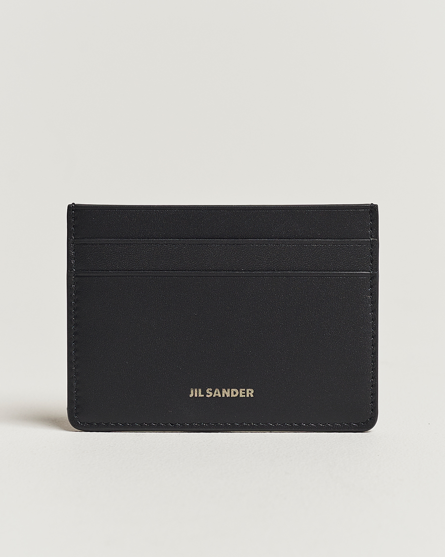 Homme | Jil Sander Soft Calf Leather Card Holder Black | Jil Sander | Soft Calf Leather Card Holder Black