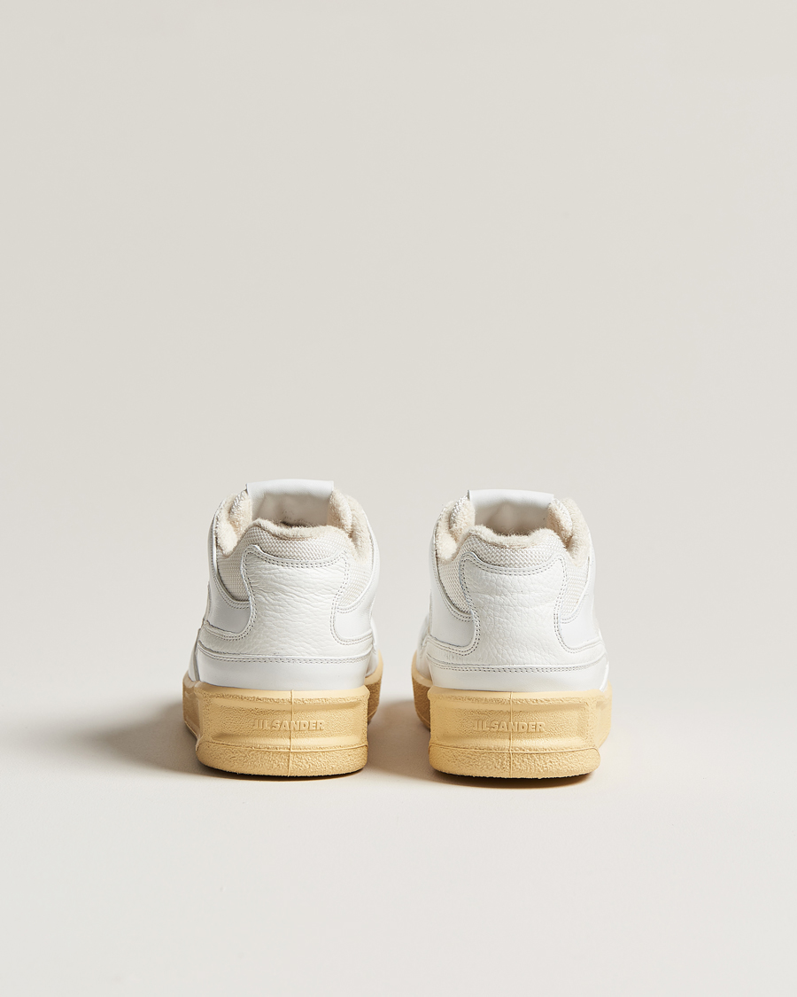 Homme |  | Jil Sander | Low Basket Sneakers White