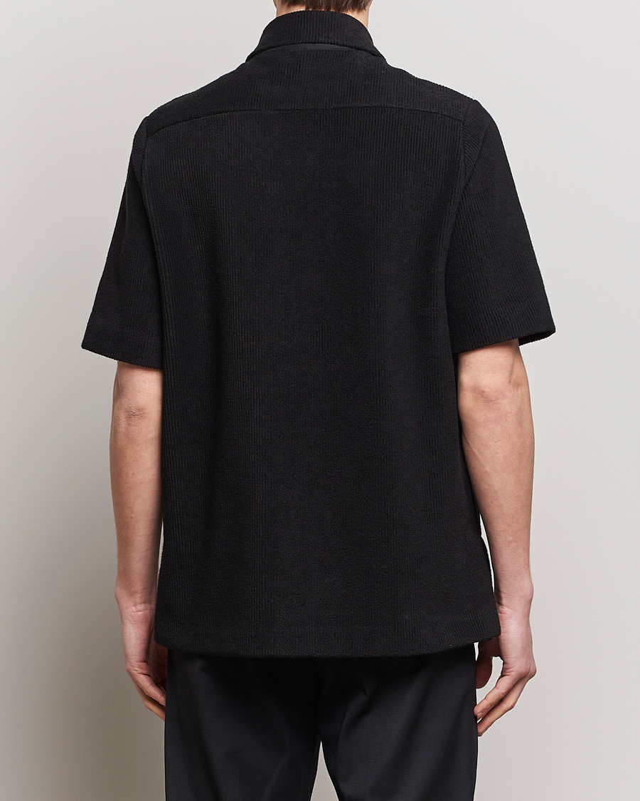 Homme | Chemises | Jil Sander | Full Zip Camp Shirt Black