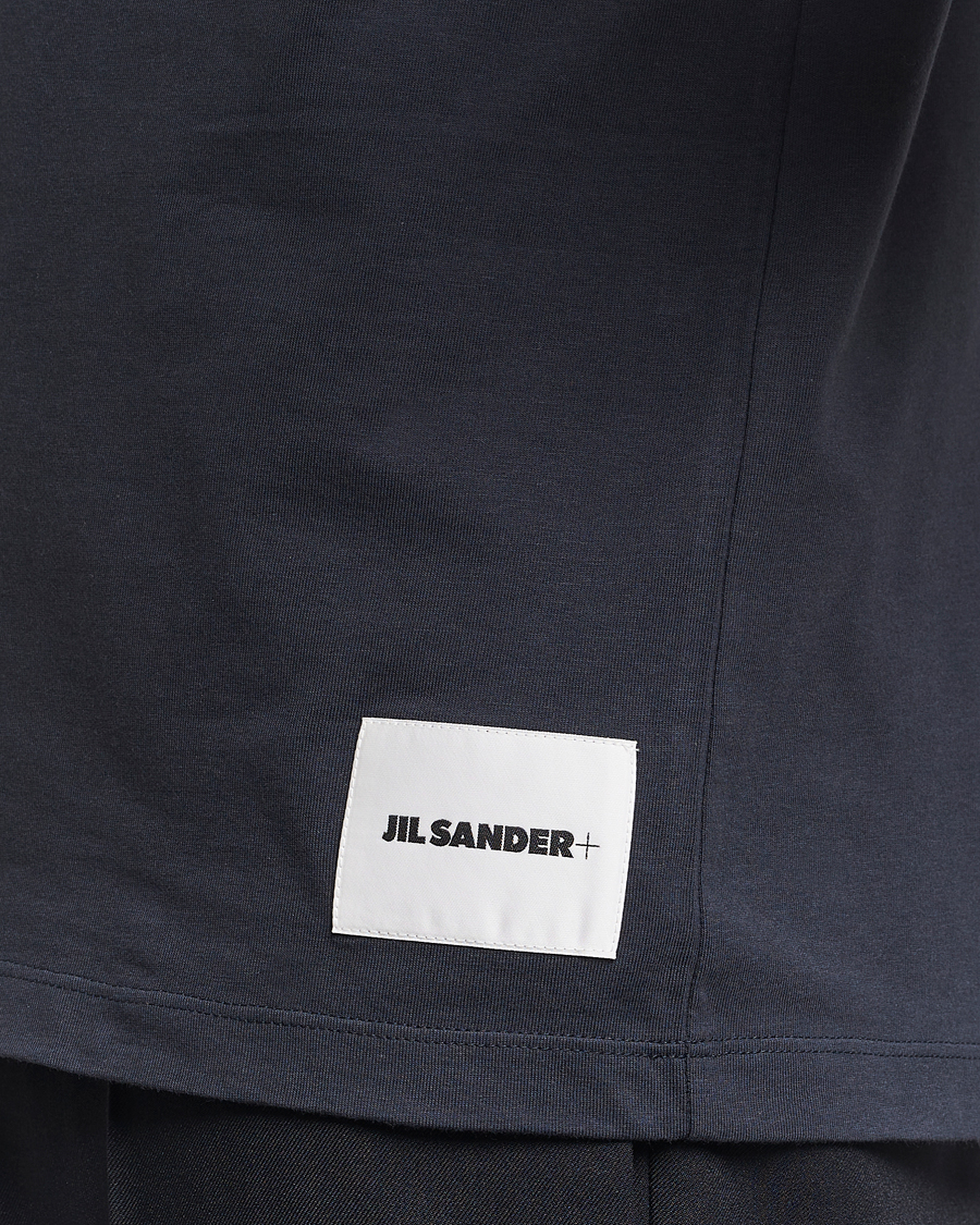Homme | T-shirts | Jil Sander | 3-Pack Short Sleeve T-Shirts White/Navy/Black