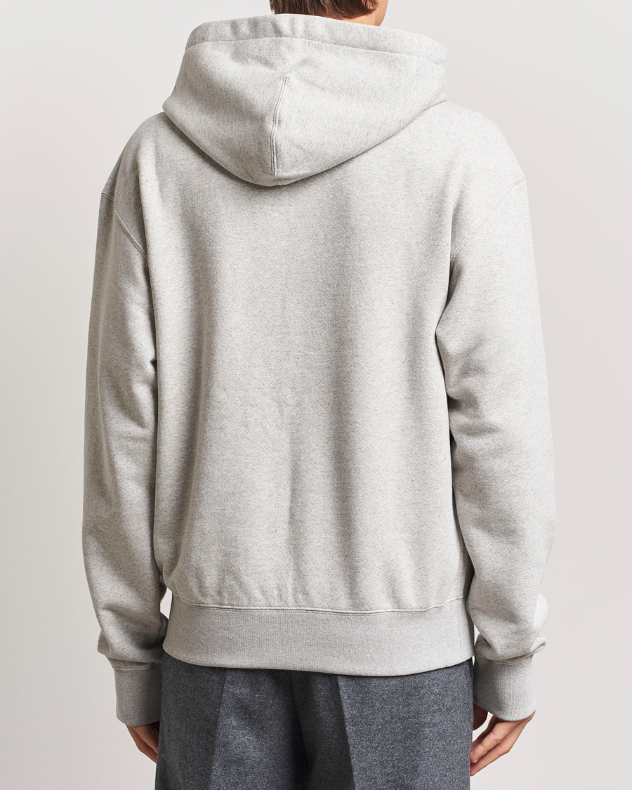 Homme | Pulls Et Tricots | Jil Sander | Small Logo Cotton Hoodie Light Grey