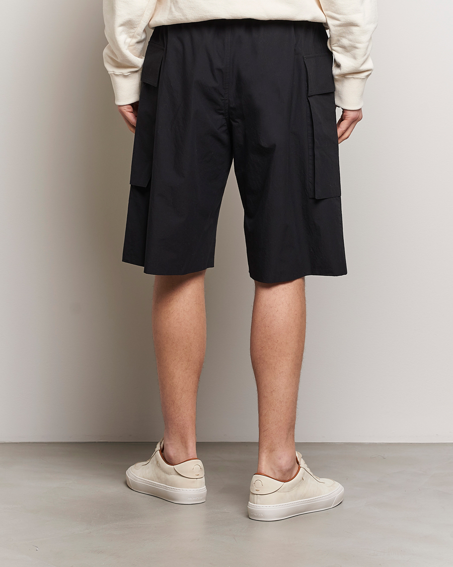 Homme | Shorts | Jil Sander | Relaxed Fit Drawstring Shorts Black