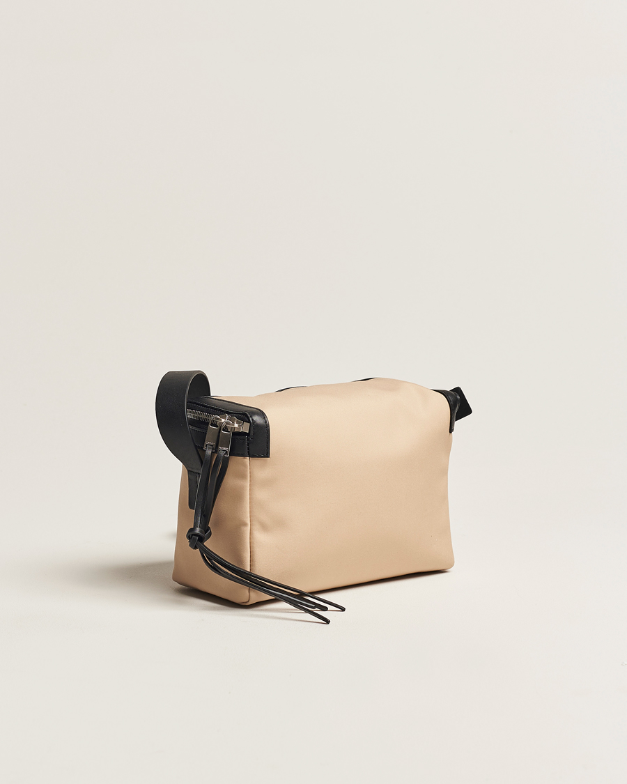 Homme | Jil Sander Cotton/Nappa Cross Body Bag Dark Sand | Jil Sander | Cotton/Nappa Cross Body Bag Dark Sand