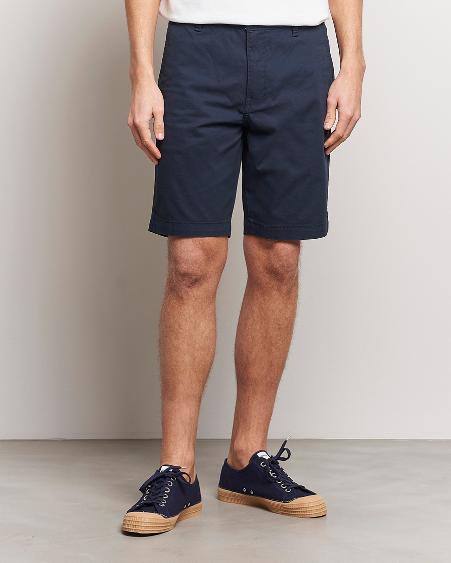 Homme |  | Levi's | Garment Dyed Chino Shorts Blatic Navy