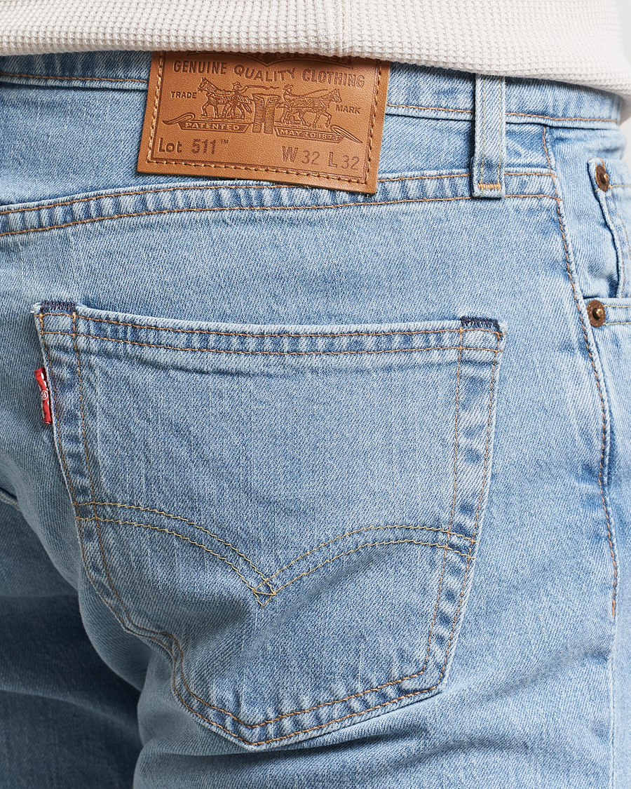 Homme | Jeans | Levi's | 511 Slim Fit Stretch Jeans Tabor Well Worn