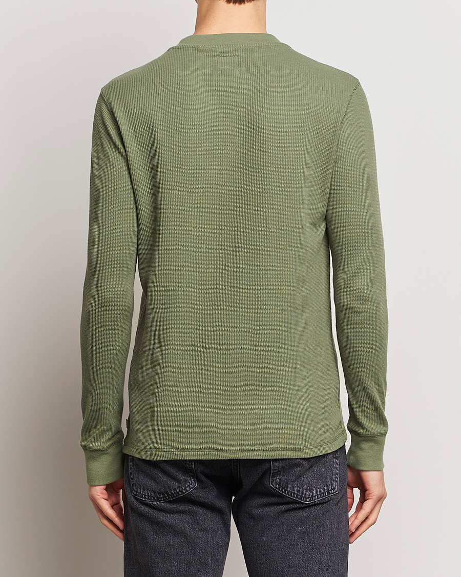 Homme | Pulls Et Tricots | Levi's | Thermal Henley Bluish Olive