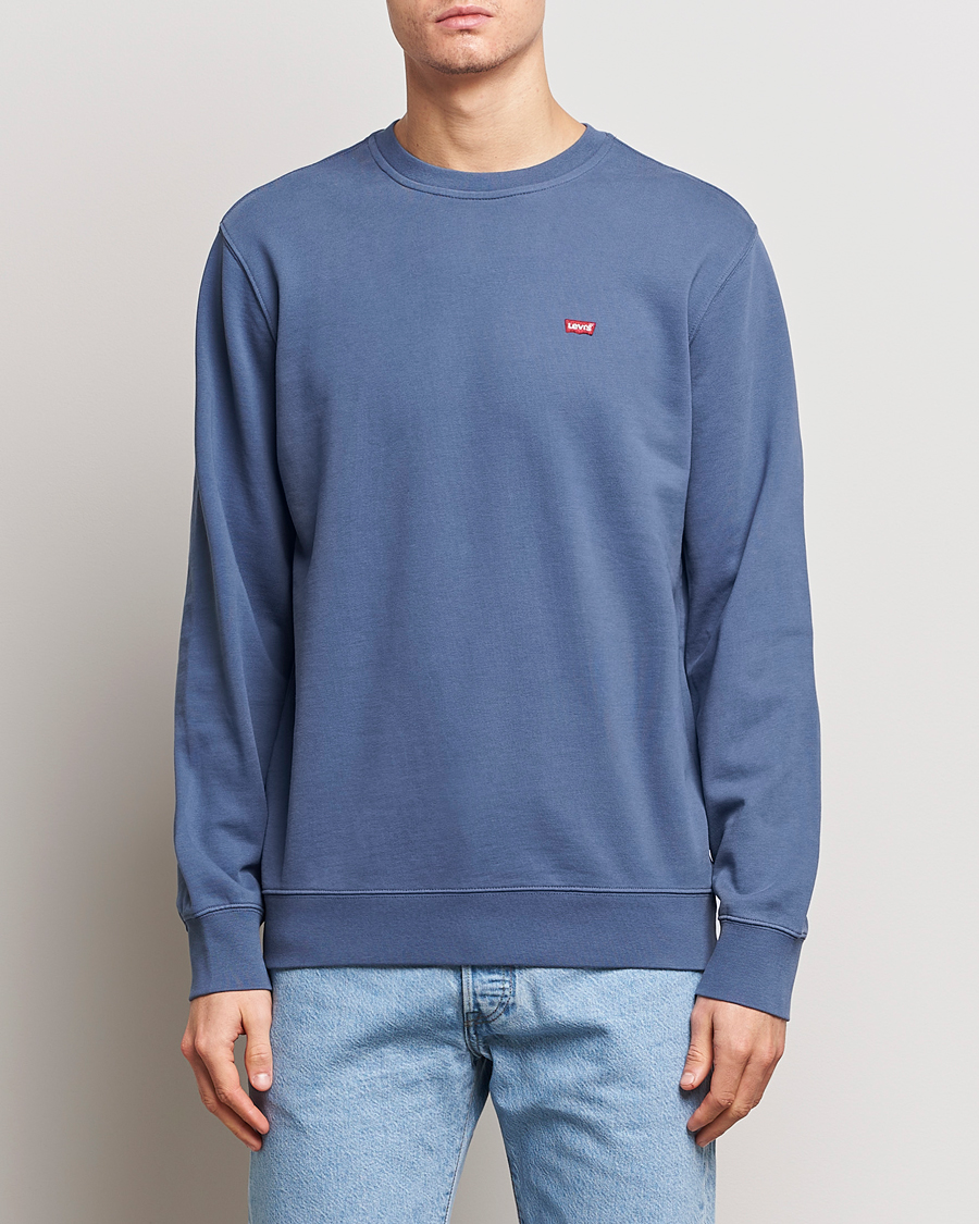 Homme | Pulls Et Tricots | Levi's | Original Crew Neck Sweatshirt Vintage Indigo