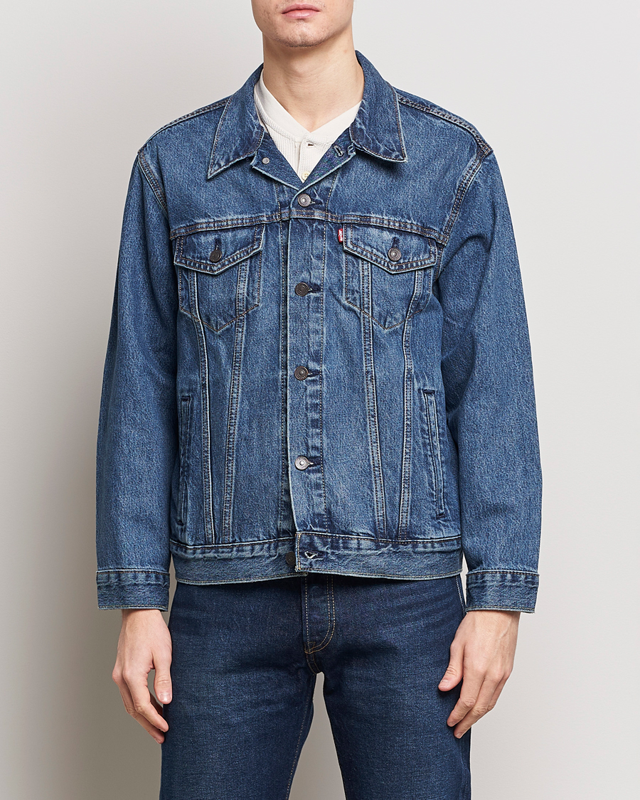 Homme | Manteaux Et Vestes | Levi's | Relaxed Fit Trucker Denim Jacket Waterfalls