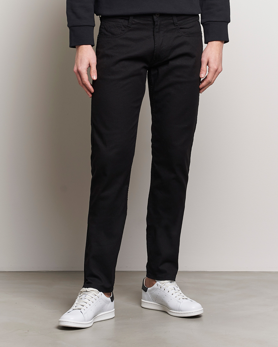 Homme | Jeans | Replay | Anbass Powerstretch Jeans Black