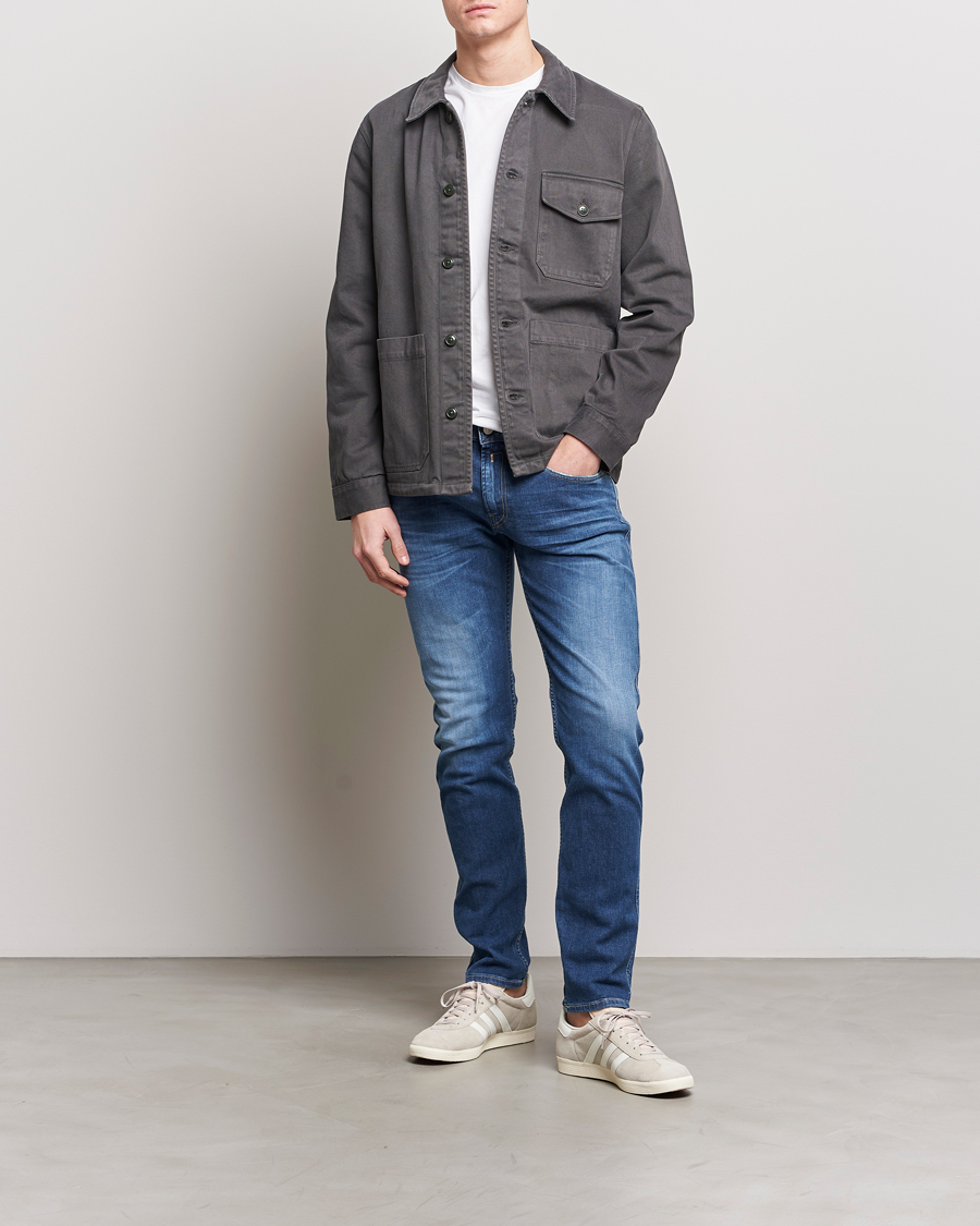 Homme | Jeans | Replay | Anbass Stretch Jeans Dark Blue