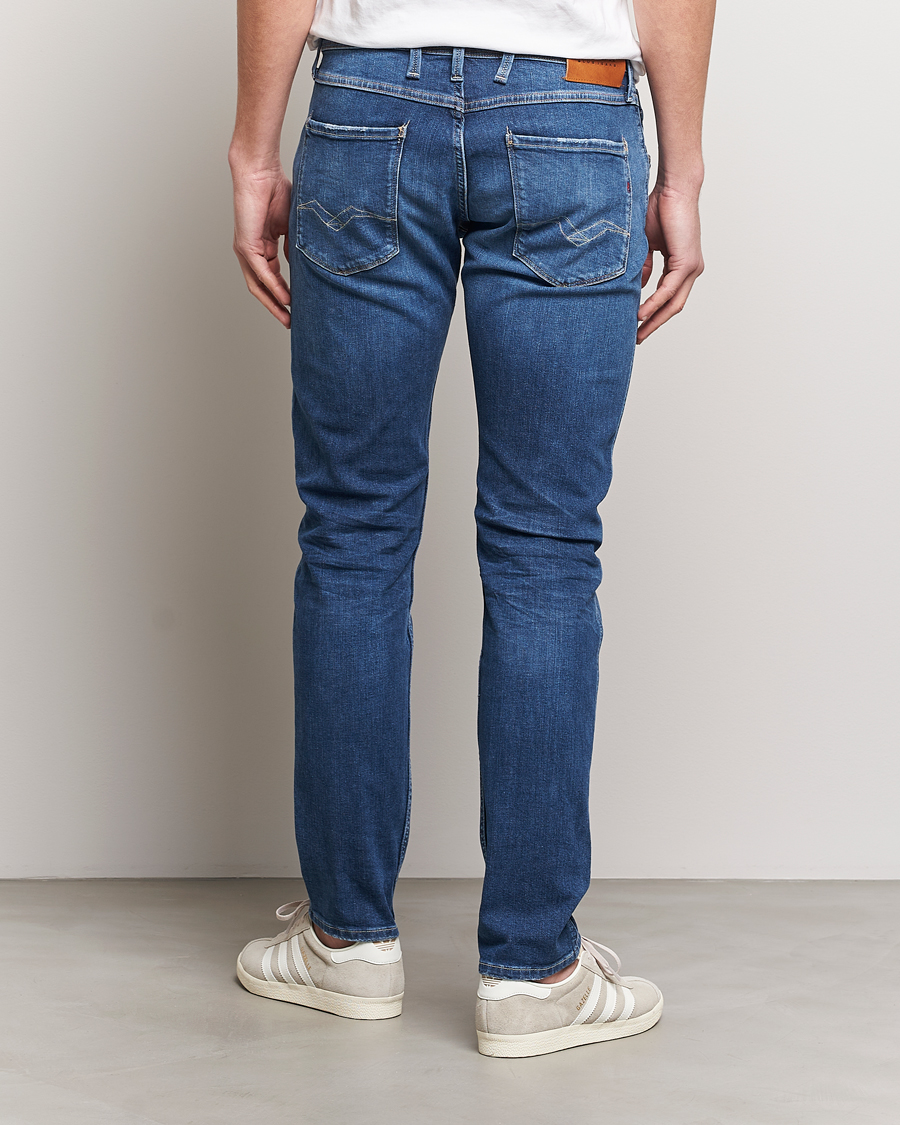 Homme | Jeans | Replay | Anbass Stretch Jeans Dark Blue