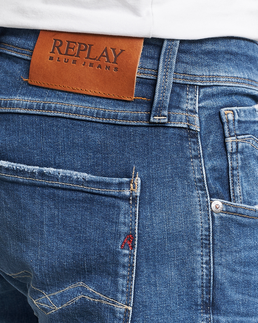 Homme | Jeans | Replay | Anbass Stretch Jeans Dark Blue