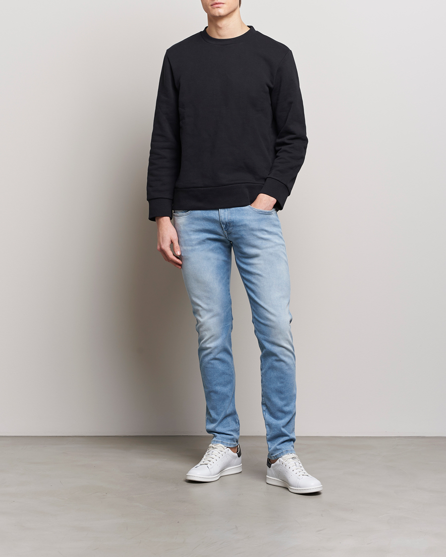 Homme | Jeans | Replay | Anbass Hyperflex Re-Used Jeans Medium Blue