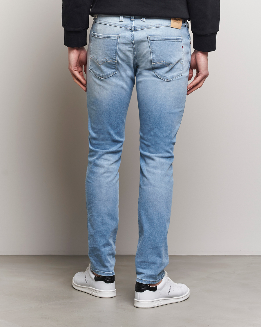 Homme | Jeans | Replay | Anbass Hyperflex Re-Used Jeans Medium Blue