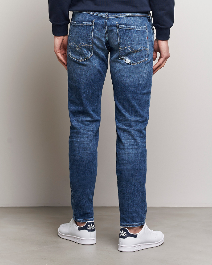 Homme | Jeans | Replay | Anbass 5 Year Stretch Jeans Medium Blue