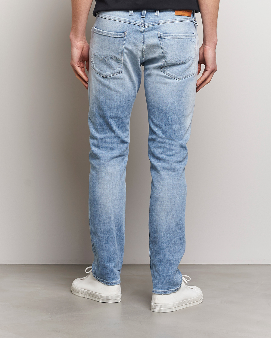 Homme | Jeans | Replay | Anbass 20 Year Stretch Jeans Light Blue