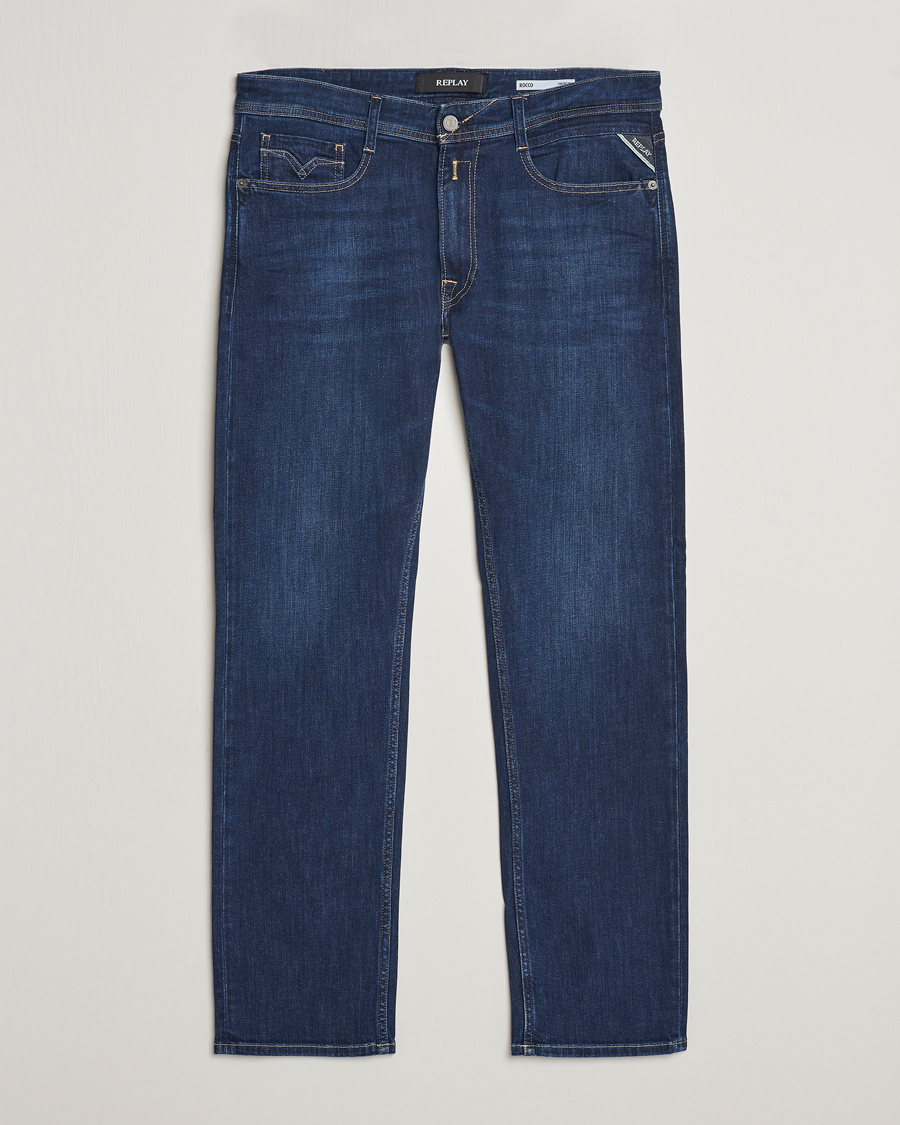 Homme | Jeans | Replay | Rocco Stretch Jeans Dark Blue