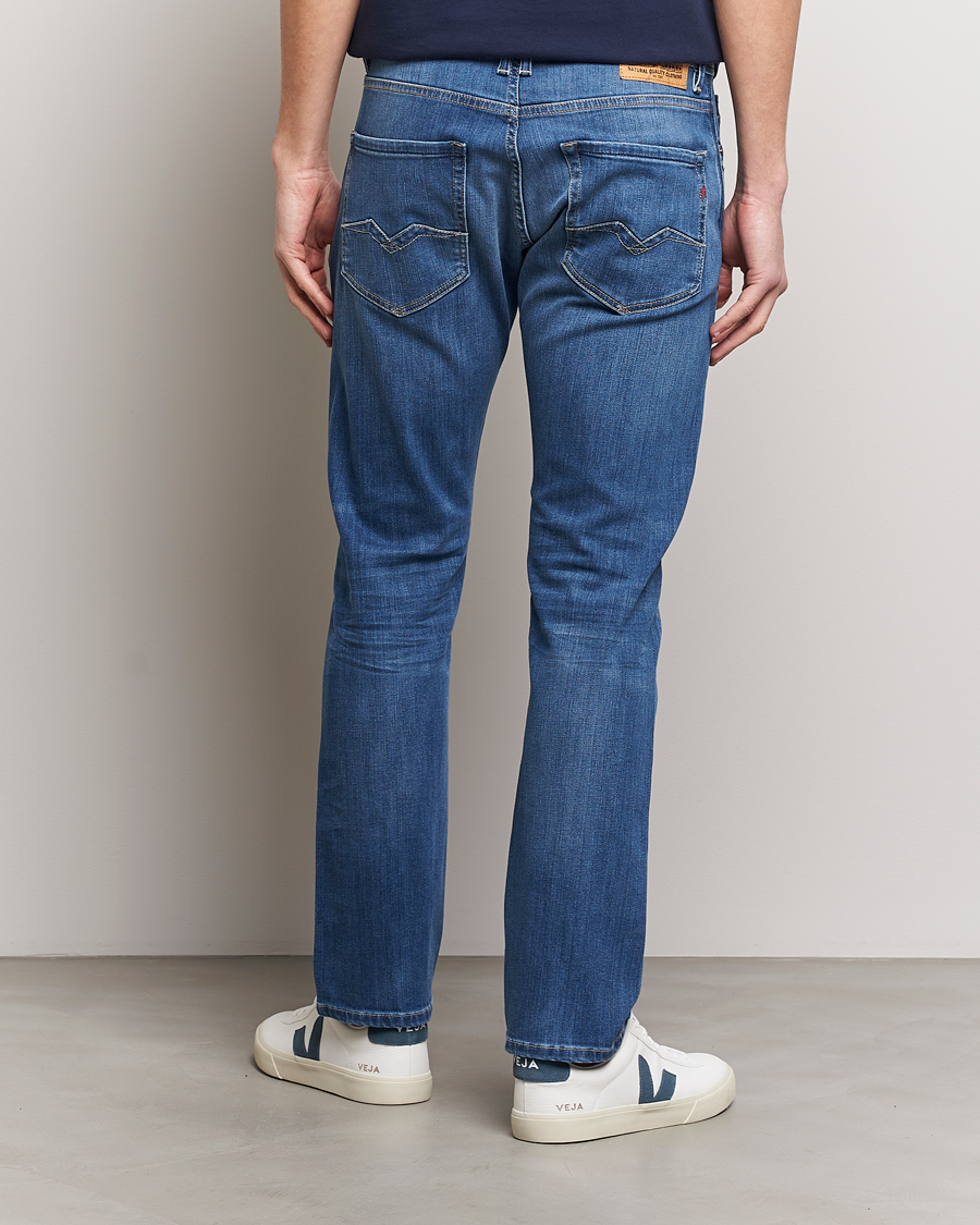 Homme | Jeans | Replay | Rocco Regular Fit Stretch Jeans Medium Blue
