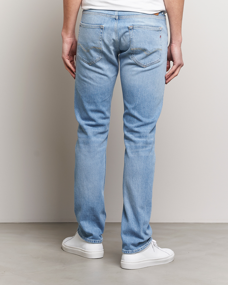 Homme | Jeans | Replay | Grover Straight Fit Stretch Jeans Light Blue