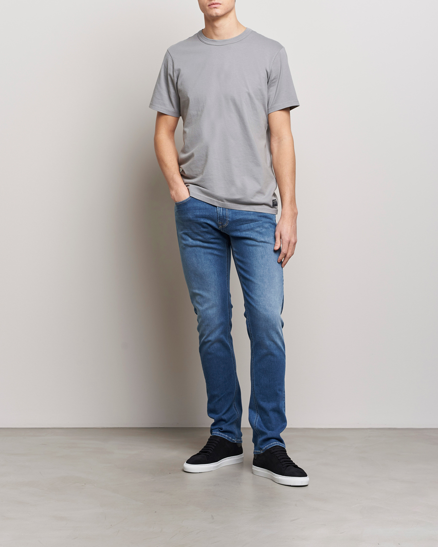 Homme | Jeans | Replay | Grover Straight Fit Hyperflex Jeans Medium Blue