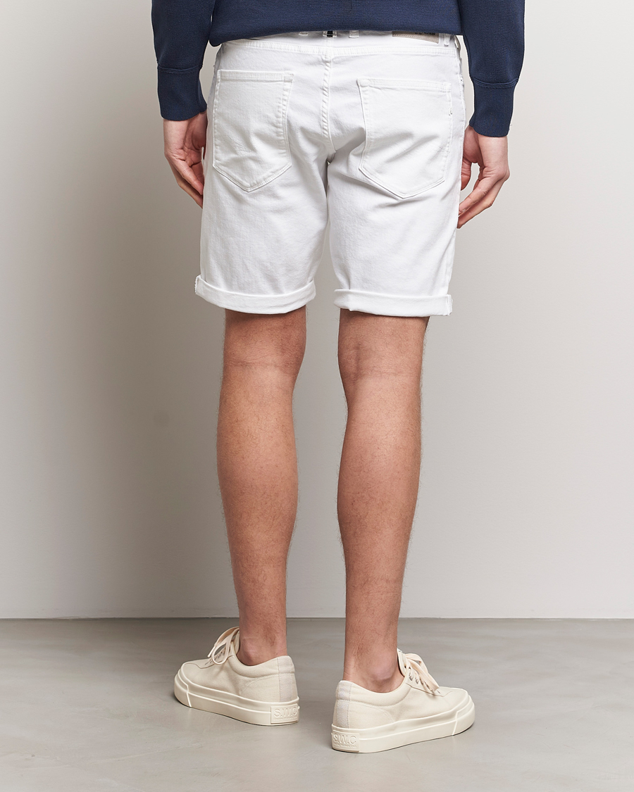 Homme | Shorts | Replay | RBJ981 Super Stretch Denim Shorts White