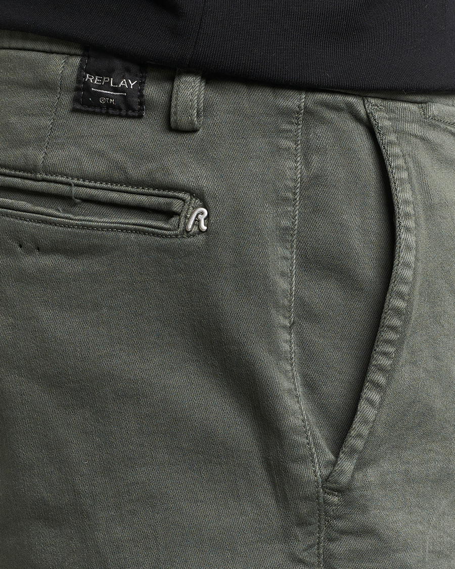 Homme | Shorts | Replay | Benni Hyperflex Shorts Dark Green