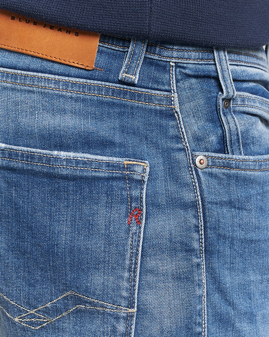 Homme | Shorts | Replay | RBJ981 Super Stretch Bio Denim Shorts Medium Blue