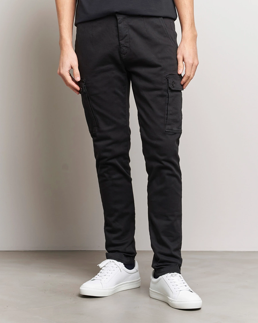 Homme | Pantalons | Replay | Anbass Hyperflex X-Lite Cargo Pants Black