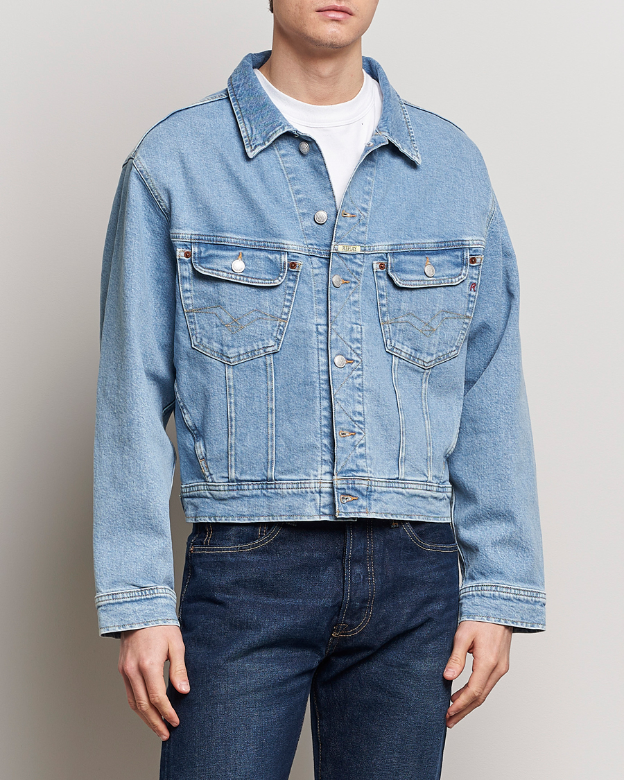 Homme | Manteaux Et Vestes | Replay | 901 Original Denim Jacket Light Blue