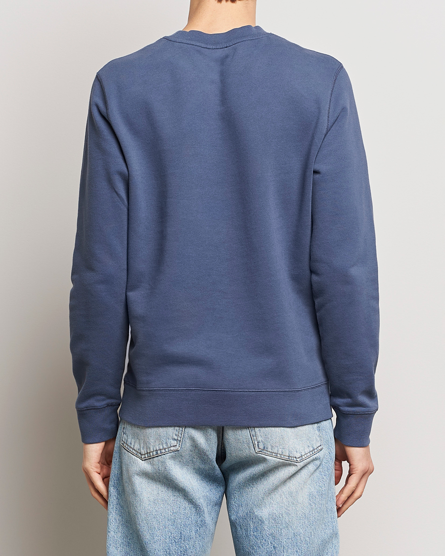 Homme | Pulls Et Tricots | Sunspel | Loopback Sweatshirt Slate Blue