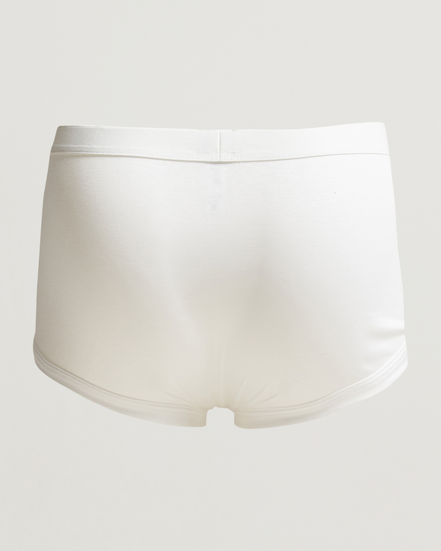 Homme | Vêtements | Zimmerli of Switzerland | Sea Island Cotton Boxer Briefs White