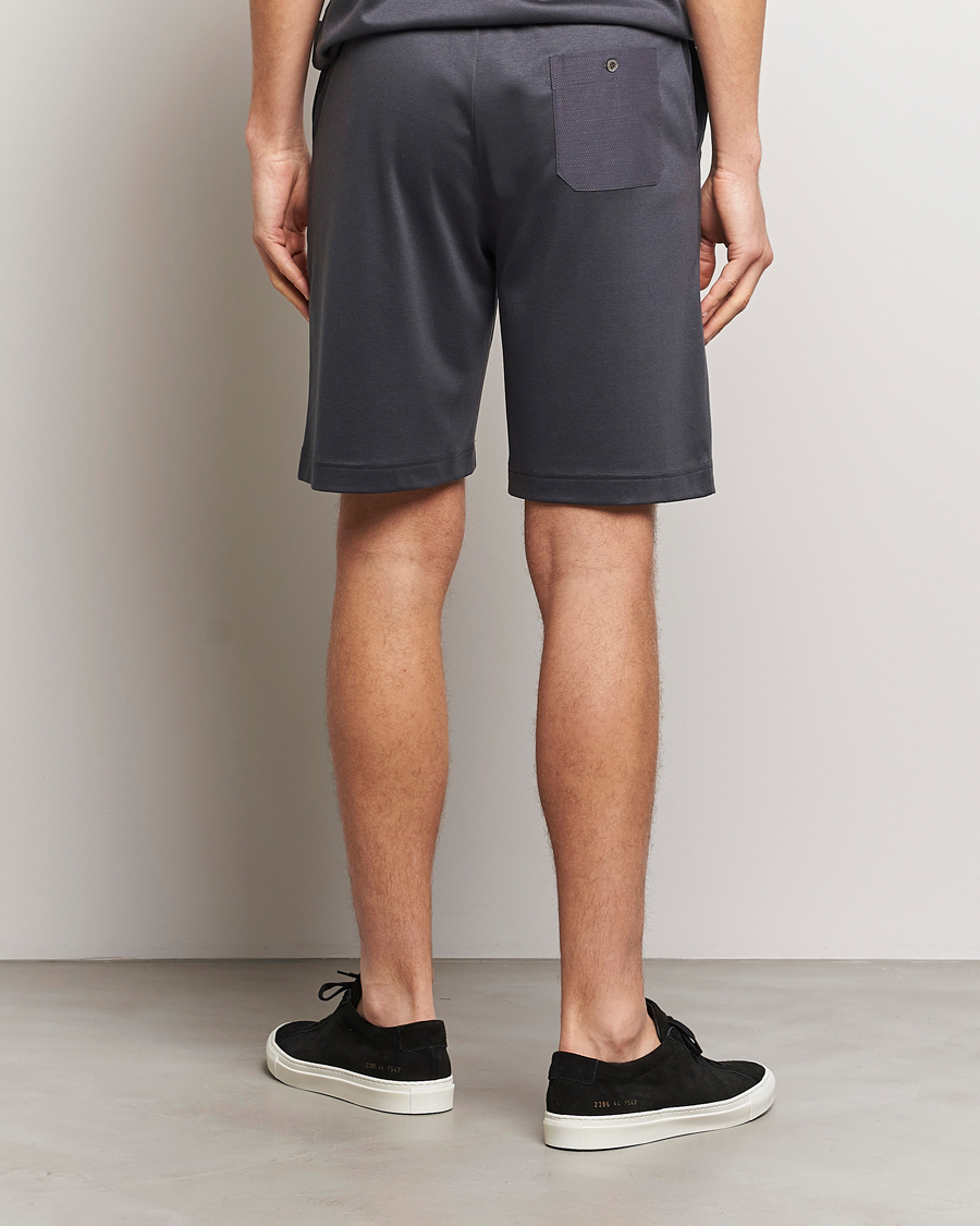 Homme | Peignoirs Et Pyjamas | Zimmerli of Switzerland | Cotton/Modal Loungewear Shorts Phantom