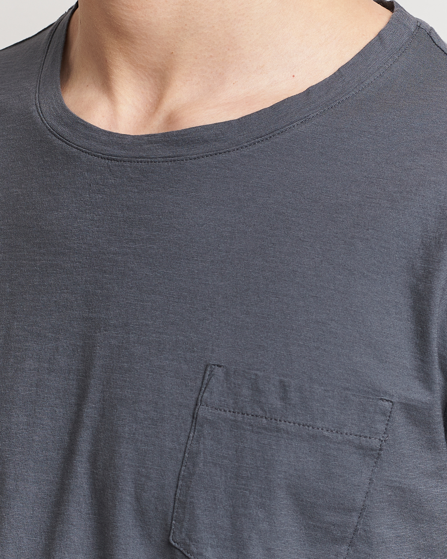 Homme | T-shirts | Massimo Alba | Panarea Watercolor T-Shirt Steel